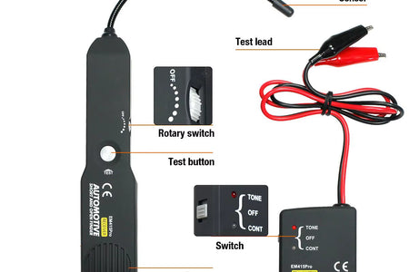 WireTrace EM415PRO – Automotive Short Circuit & Open Finder Diagnostic Tool