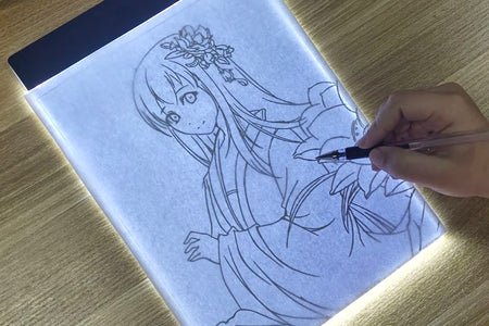 Led Drawing Copy Pad 3 Level Dimmable Board Table Animation Painting Educational Toys Gift Adjustable Light Notepad for Children